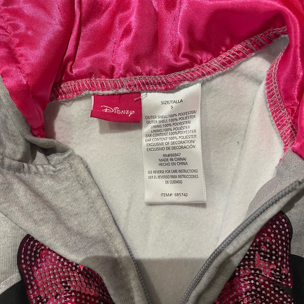 Minnie Mouse zip hoodie - Picture 3 of 4